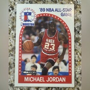 1989 NBA Hoops Michael Jordan All-Star #21